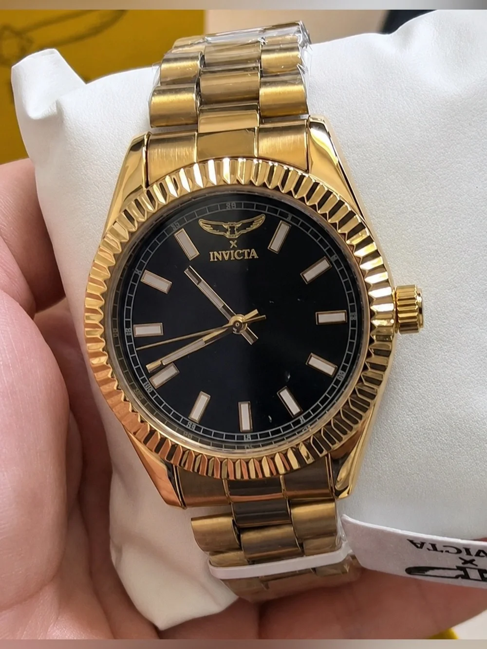 Invicta Specialty I 69006 Men’s 40mm Gold Watch NWT